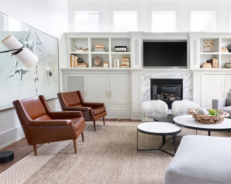 How to Add Functionality and Style with Living Room Built-Ins